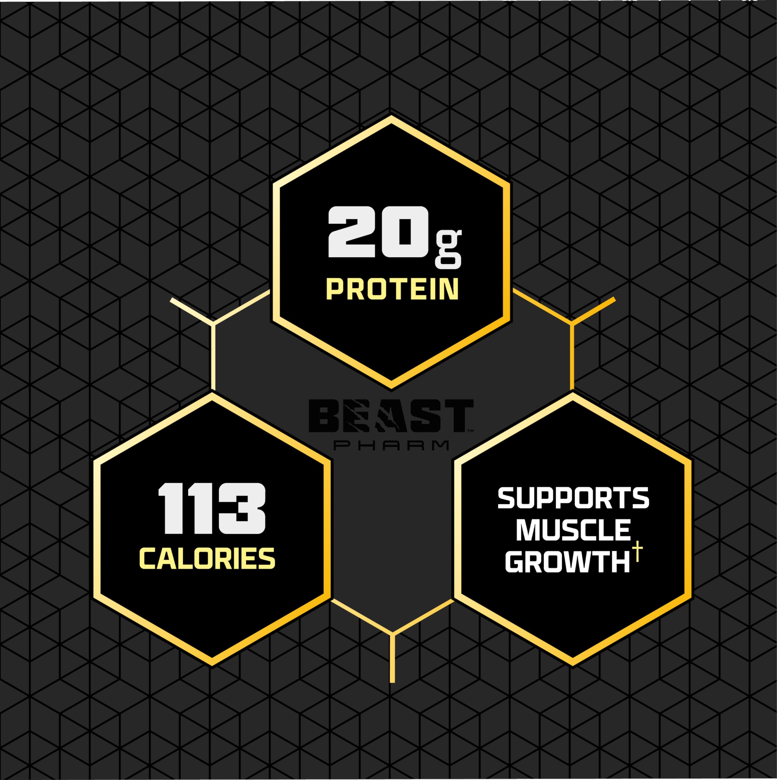 Beast Pharm | WHEY Protein Powder | 2.01kg/67 Servings | Vanilla Ice Cream