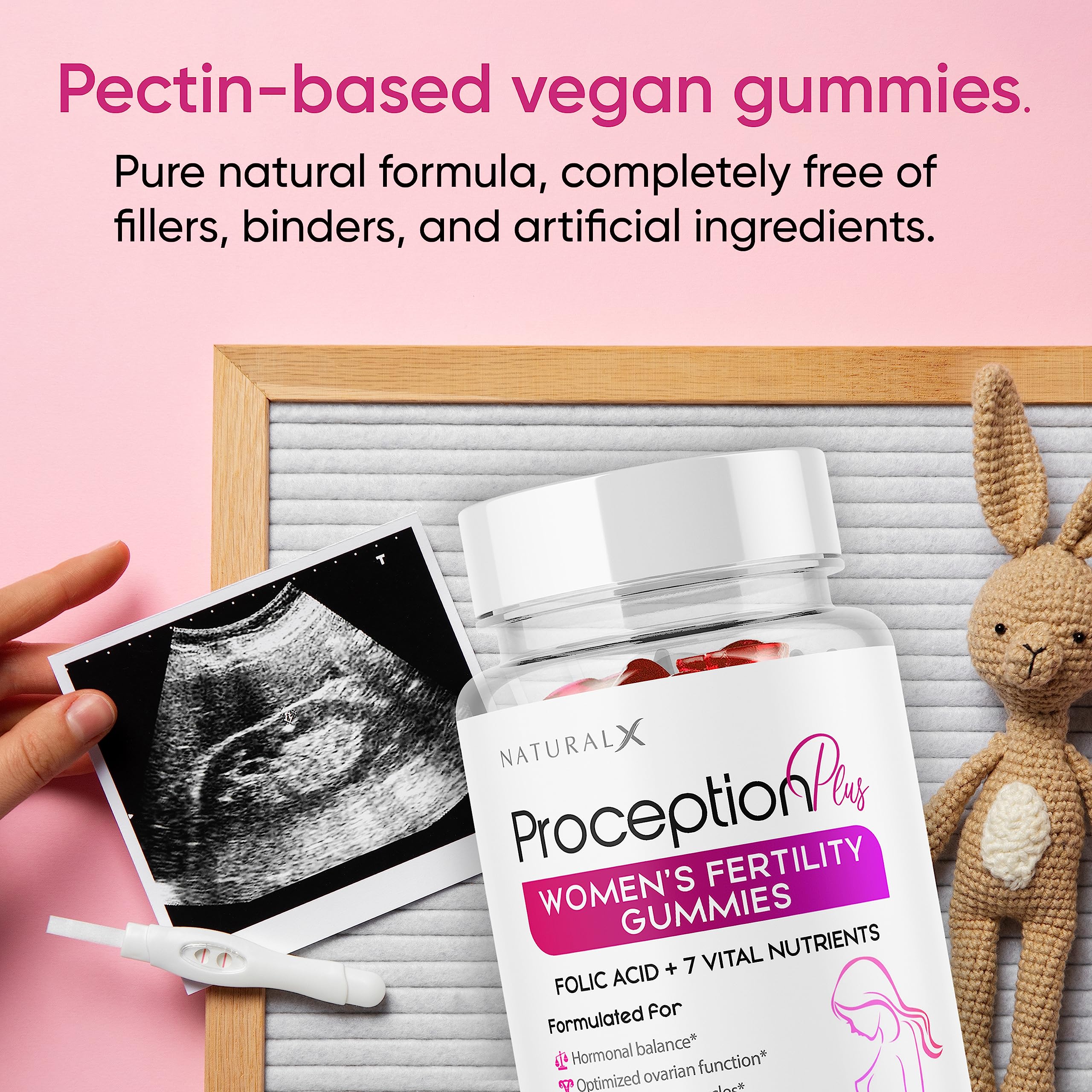 Proception Plus Fertility Gummies – Regulate Your Cycle, Balance Hormones, Aid Ovulation