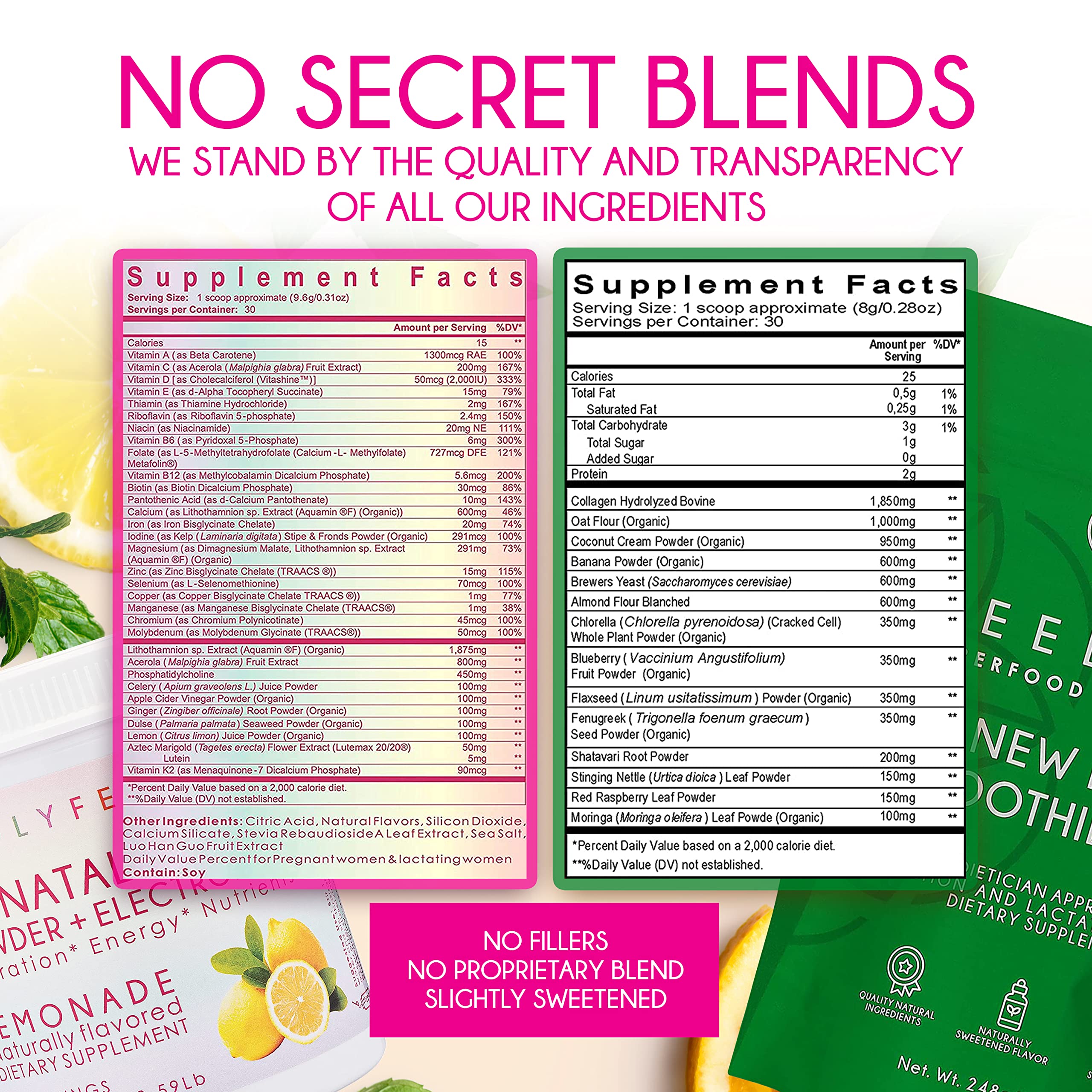 seedlyfe New Mother Postnatal Supplement Care Bundle - Lactation Superfood Smoothie