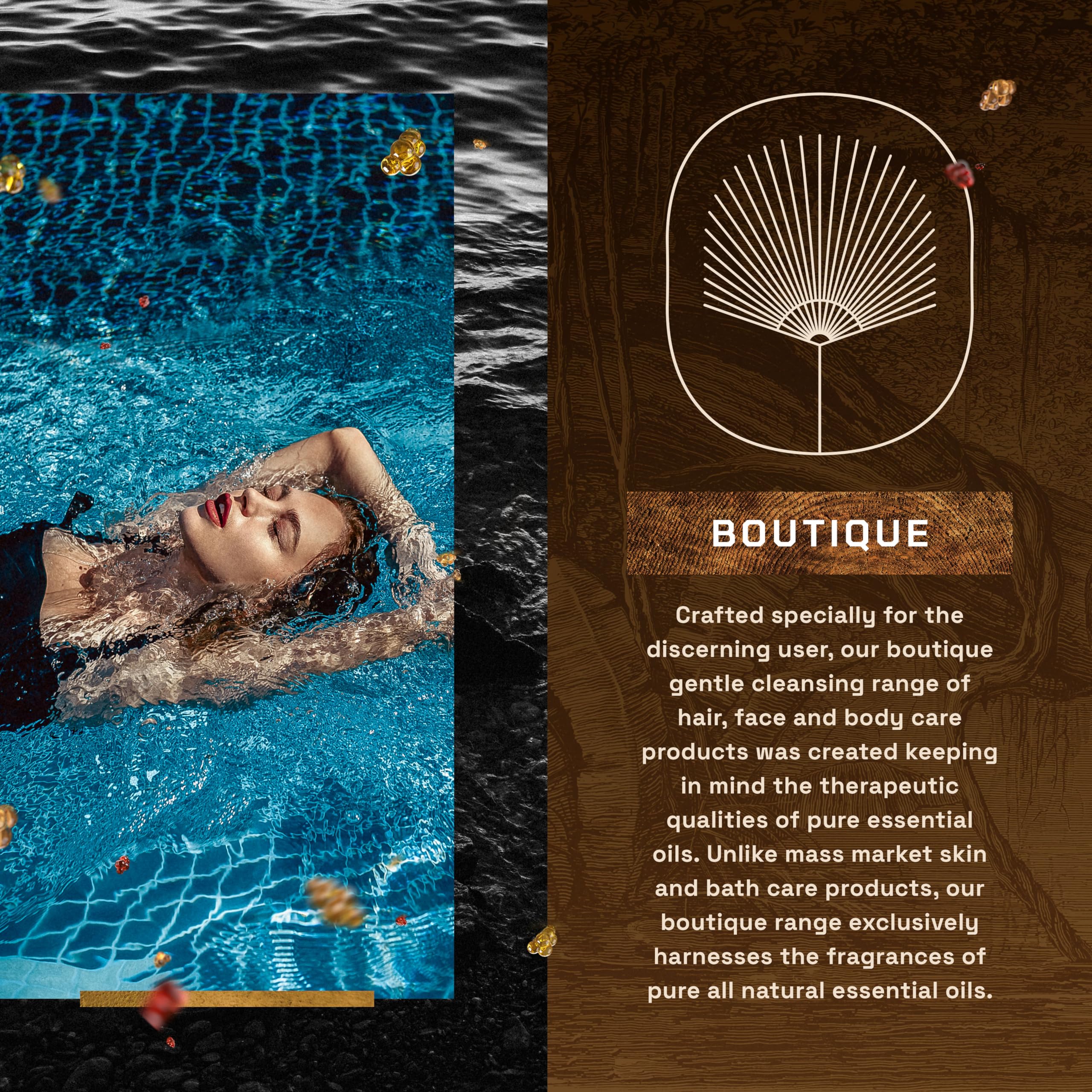 ETHERVA EARTH Body Wash for Men & Women | Patchouli, Vetiver, Incense, Virgin Coconut Oil