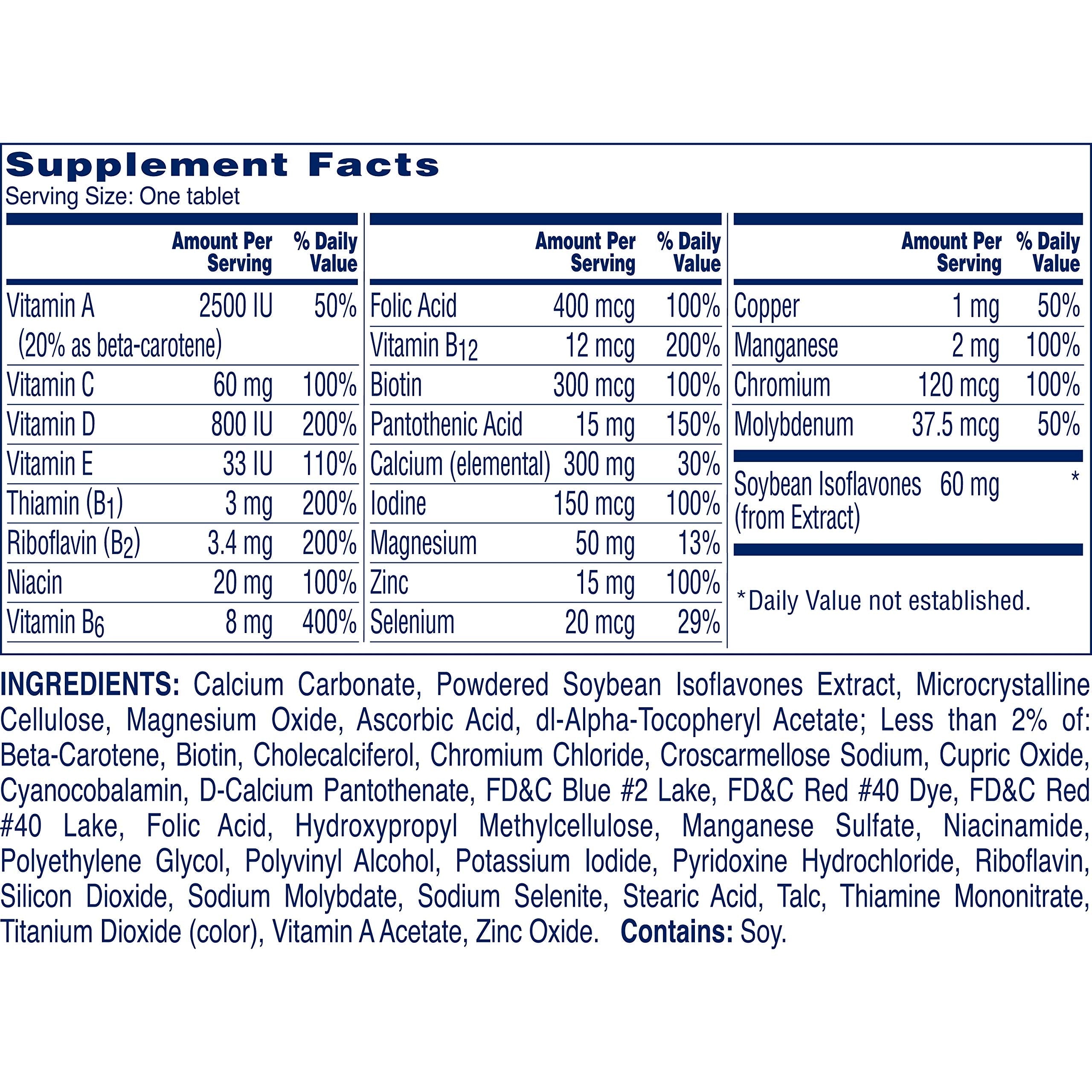 One A Day 1-A-Day Tabs Women's Meno Supp