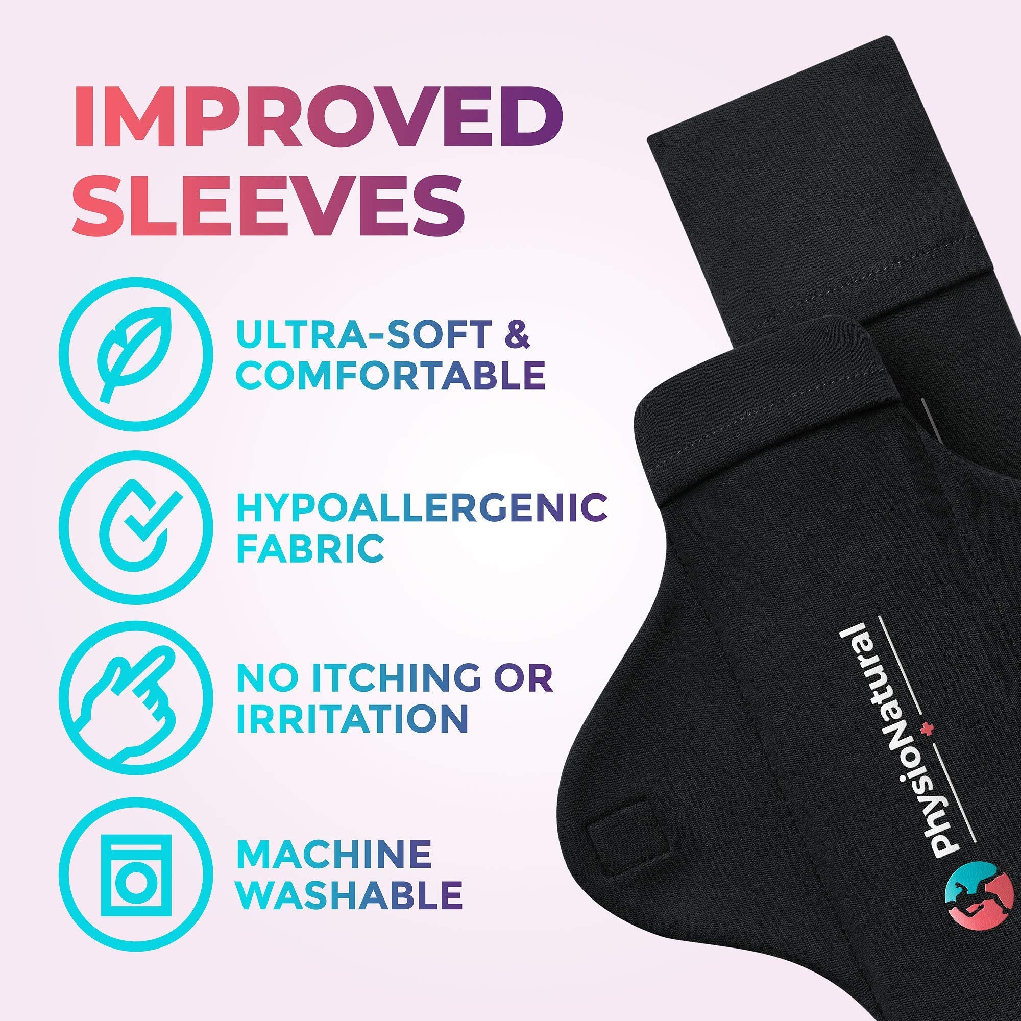 Reusable Perineal Ice Packs with Washable Sleeves – for Hemorrhoids, Postpartum Vaginal Pain