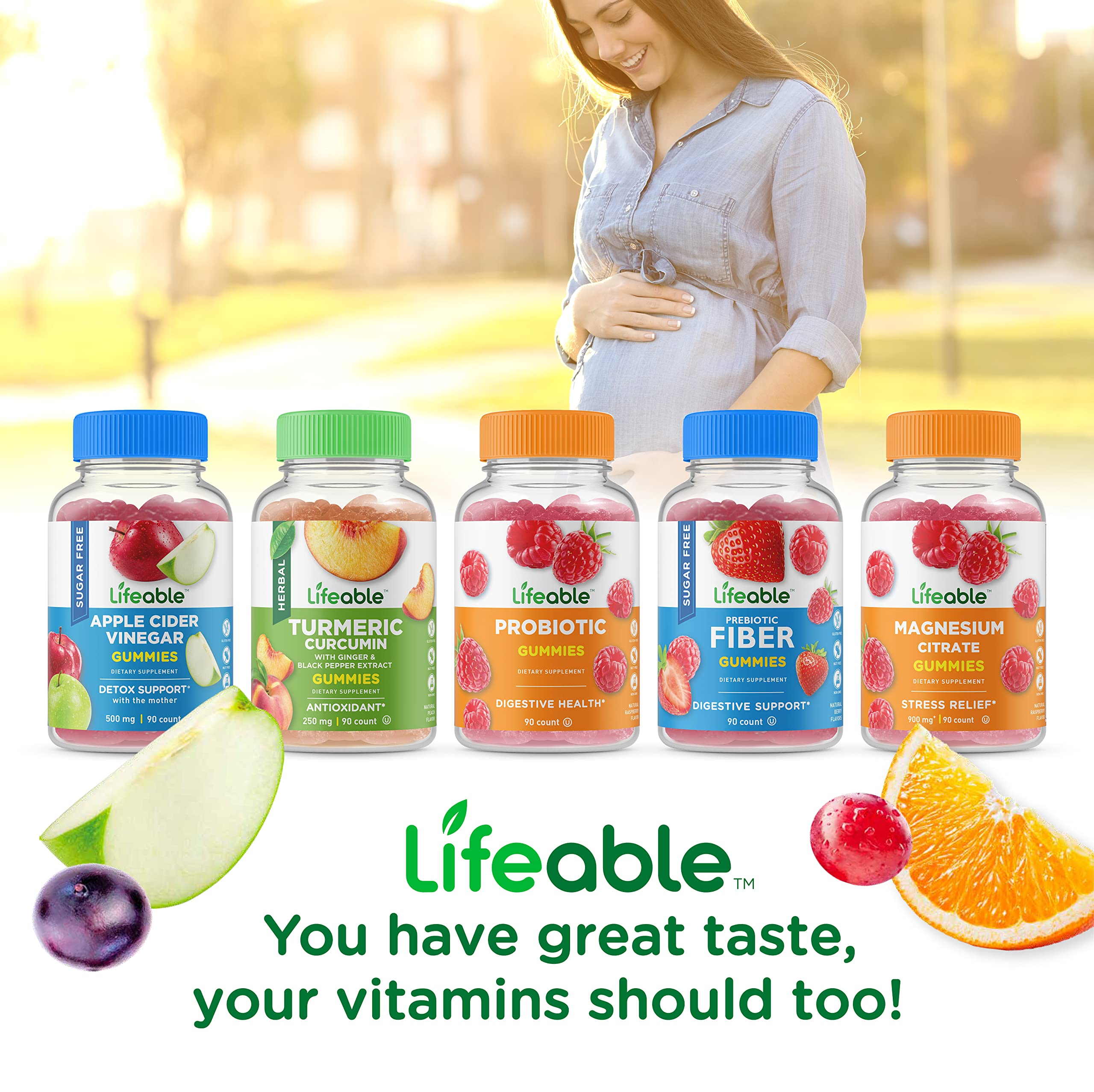 Lifeable Women's Prenatal Multivitamin + Vitamin D 10000 IU, Gummies Bundle - Great Tasting, Vitamin