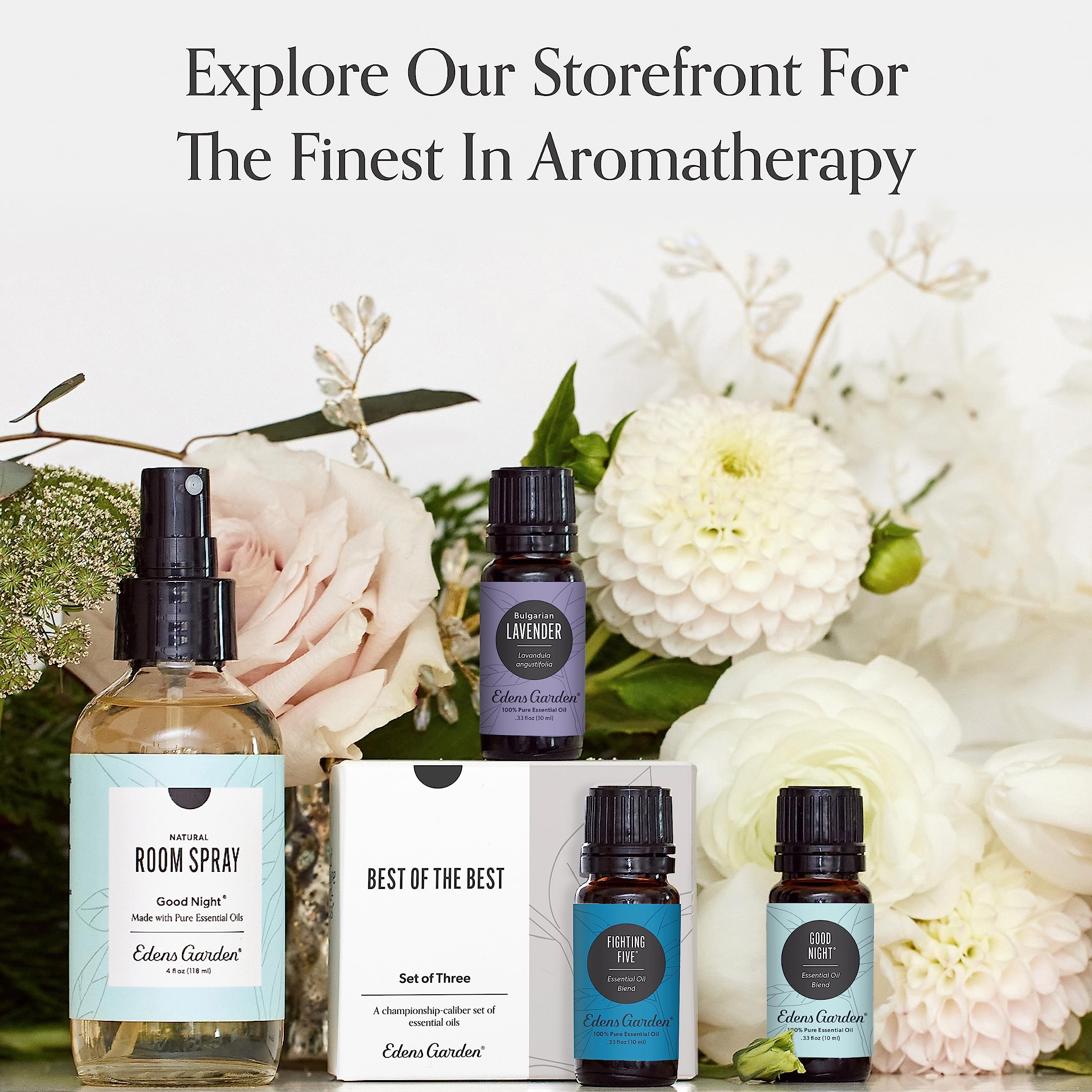 Edens Garden Essential Oil Well-Being Set, 3 Pure Essential Oils for Diffusers for Home