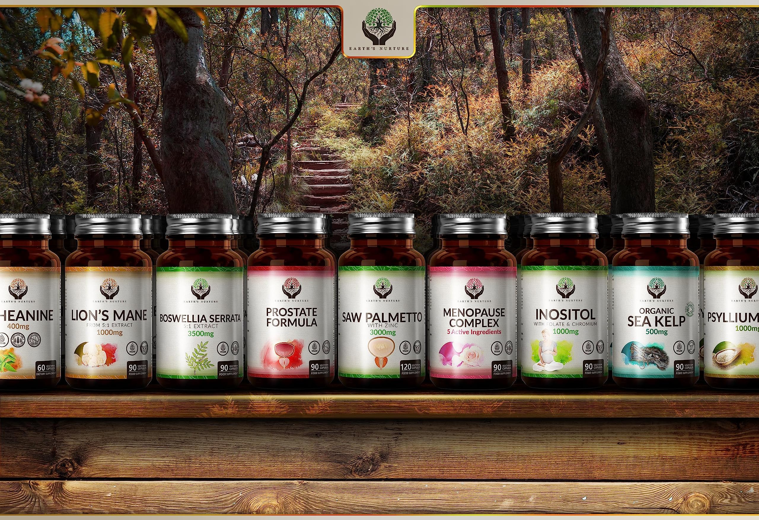 EN Myo-Inositol Chromium & Folate Blend | 1000mg Myo Inositol Per Serving | 180 Vegan