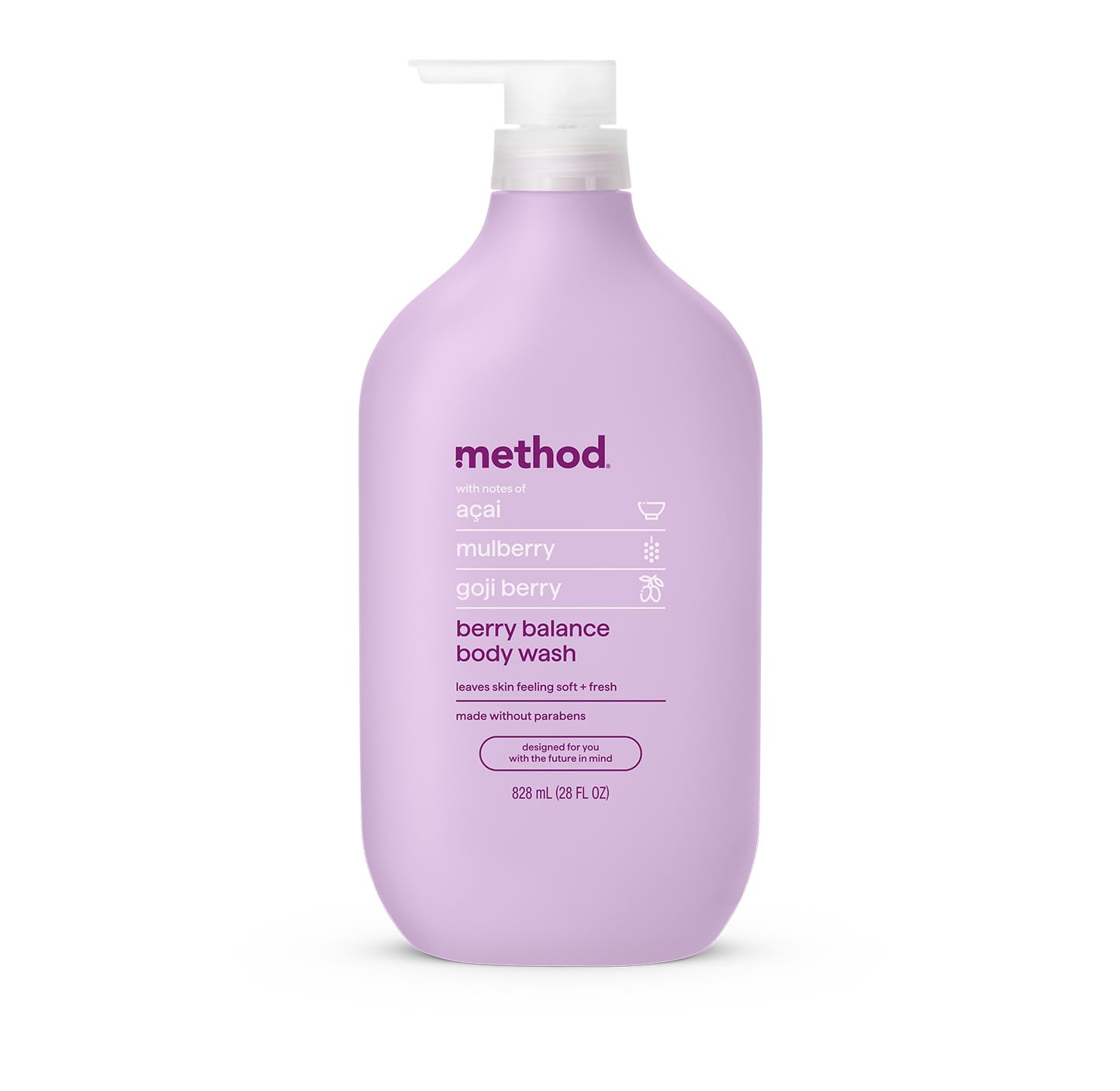 Method Body Wash Berry Balance 28 oz bottle